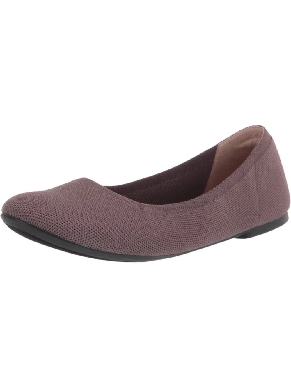 Amazon Essential Women's Purple Synthetic Comfortable Slip On Casual Ballet Flat